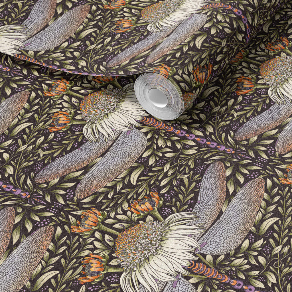 dragonflyandconeflower darkchocolate r24 mockup1